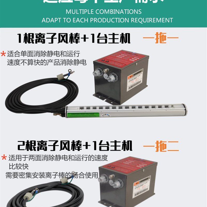 SL-040除静电棒锂电池隔膜洗唛机模切薄膜除静电棒SL-009除静电器