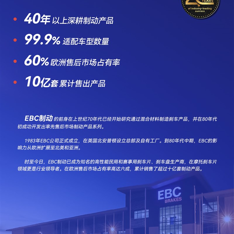 EBC刹车片适用钱江 赛350/400/421/450/550/600/800/921前后制动