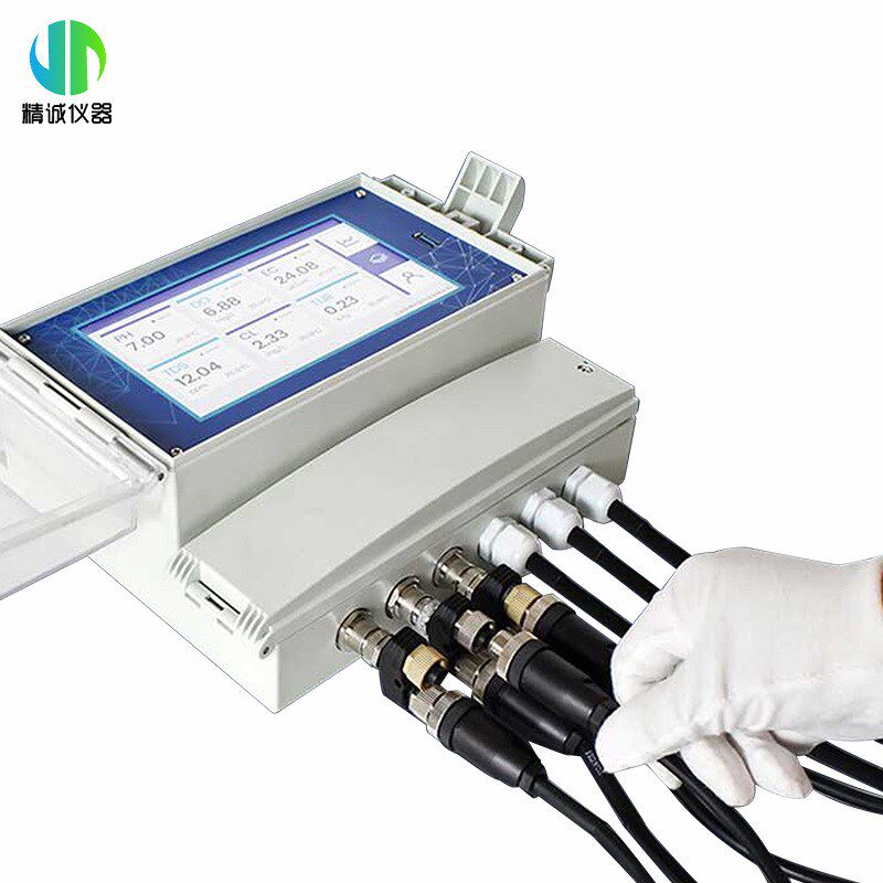 壁挂多参数在线监测仪 浊度PH温度电导率水质传感器探头实时检测