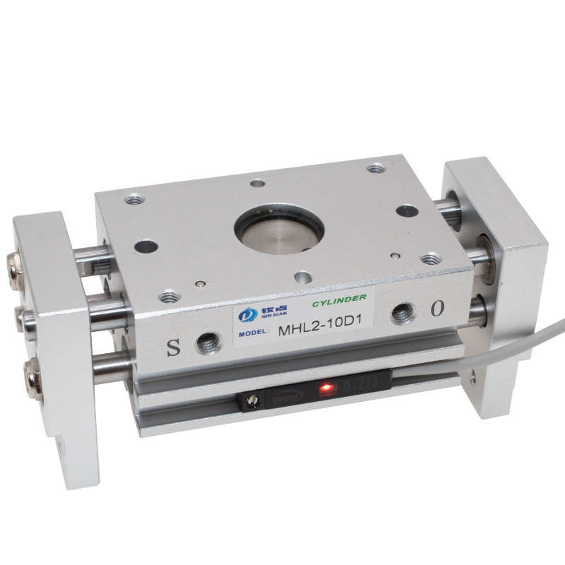 阔型手指气缸MHL2-16/20/25/32/40D1D2双头双向大口径开口夹水平