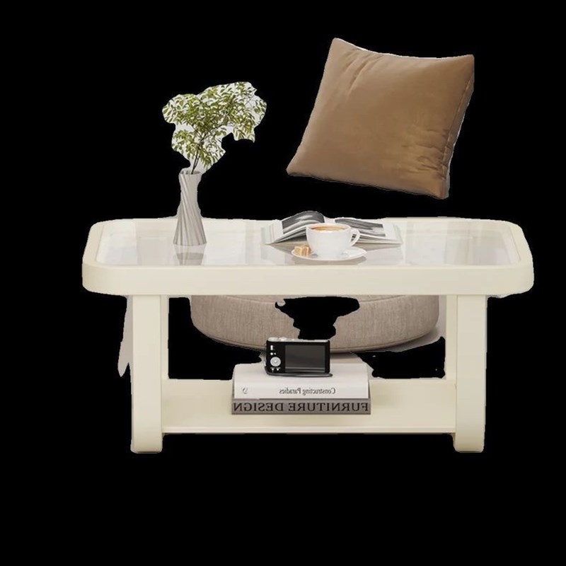 欧式玻璃飘窗台小桌子茶几榻榻米方角几卧室坐地矮桌简约现代炕几