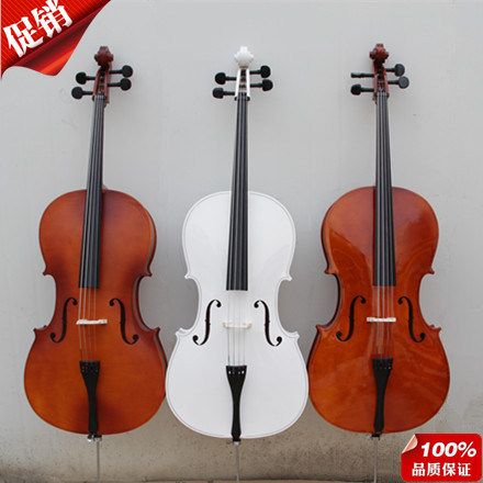 美玲白色拍戏婚庆典礼道具样板房A装饰挂件练习假拉动感大提琴促