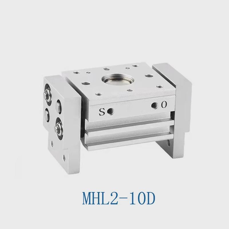 亚德客型气动手指气缸MHL2-10D/16D/20D/25D阔型气爪机械平行气缸