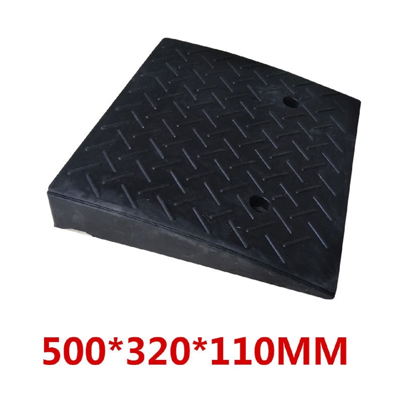 马路牙子斜坡垫汽车台阶垫橡胶路沿坡上坡垫爬坡19公分高门槛三角