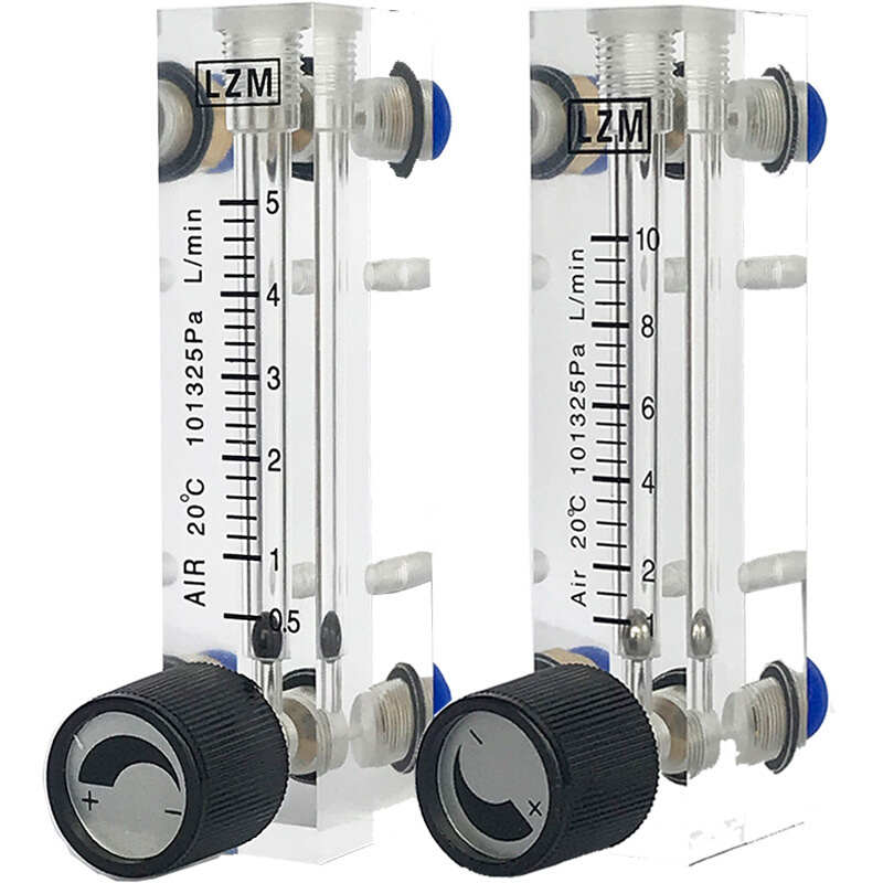 10-100L空气气体玻璃转子流量计5-50L氮气 大米抛光6-60L/H水液体