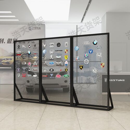 菱形网格落地架背景墙铁丝网格4S店会展活动展R示架屏风隔断饰品