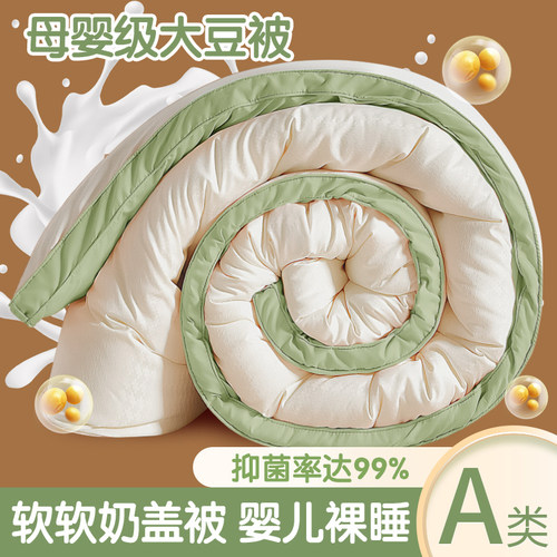 大豆纤维被子被芯单人春秋被加厚冬被四J季棉被褥太空被夏季空调