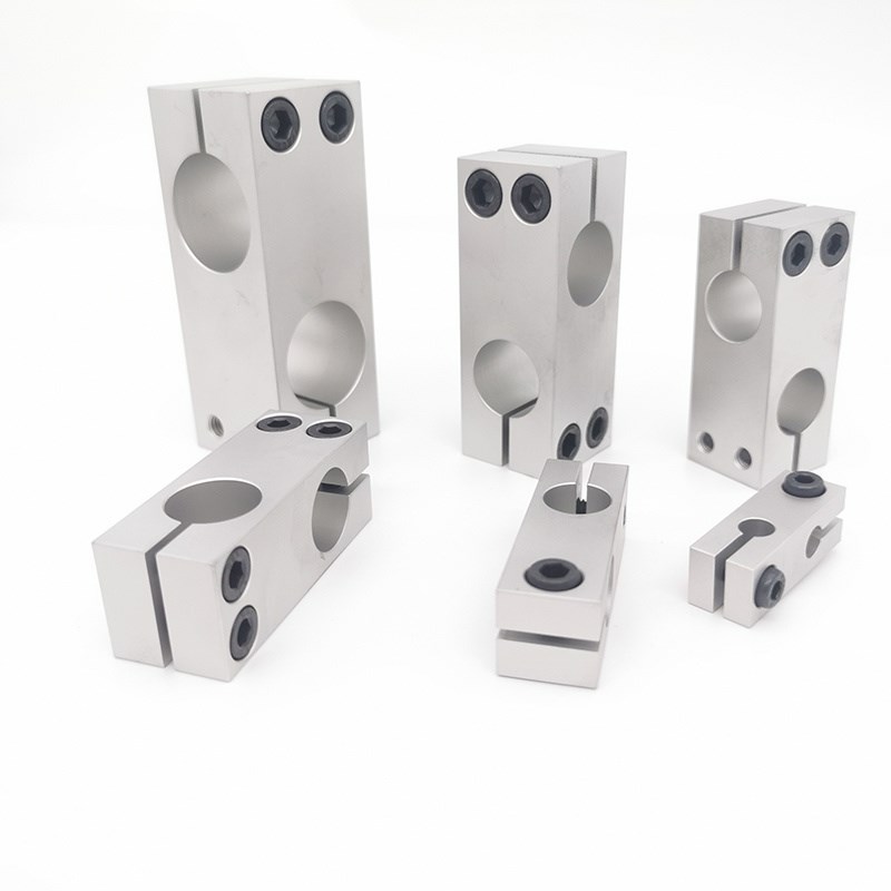 不锈钢支柱固定夹RDE41-D6~20 35 RDG41紧锁光轴十