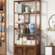 博古架实木新中式 多宝阁茶叶展示柜摆件收纳架茶室客厅书架置物架
