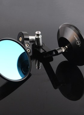 适用凯旋Tident 复古手把镜Tige  9 D车把后视镜