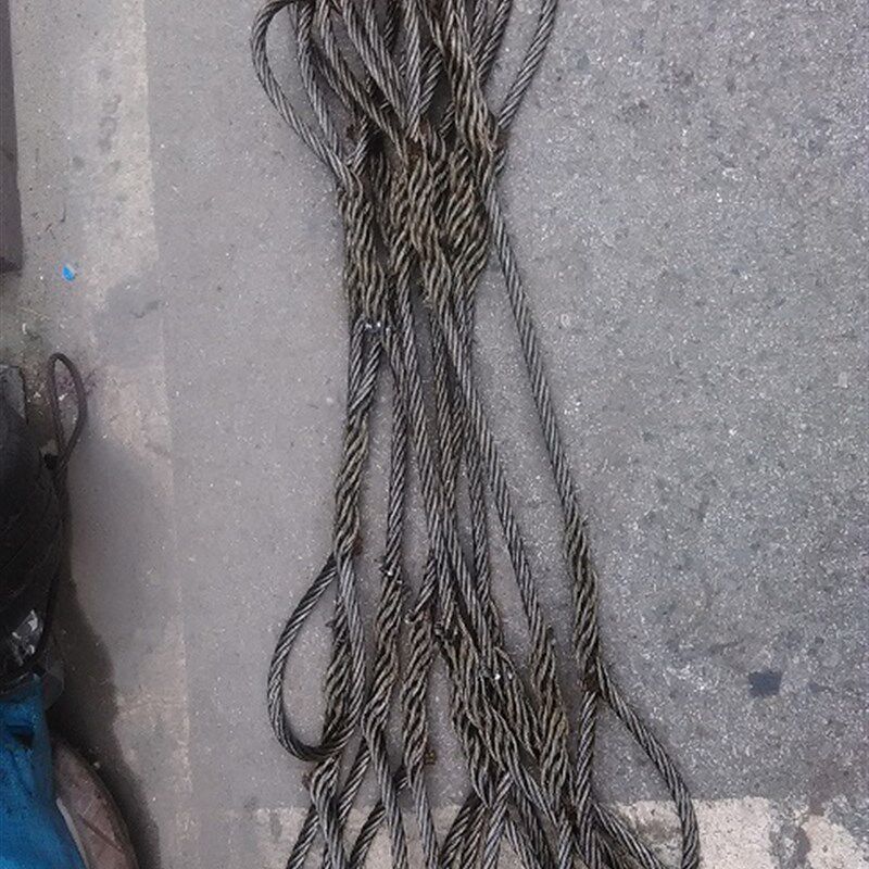 插编钢丝绳子吊重工具编织编头吊车吊装用吊具吊索具