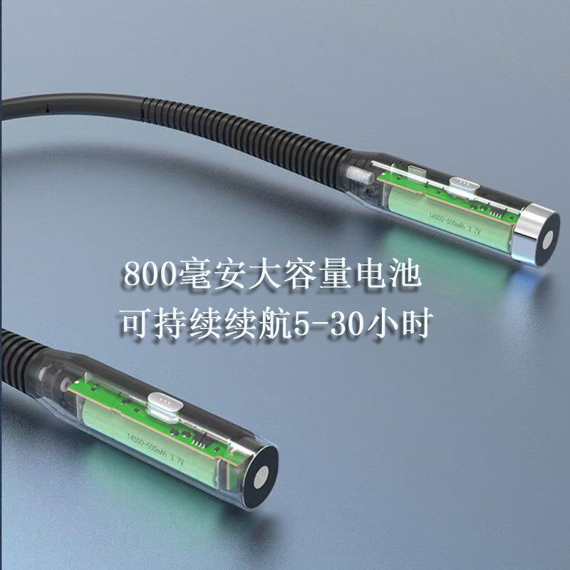 挂脖阅读灯宿舍床头看书灯便携护眼台灯学生学习充电灯小夜灯