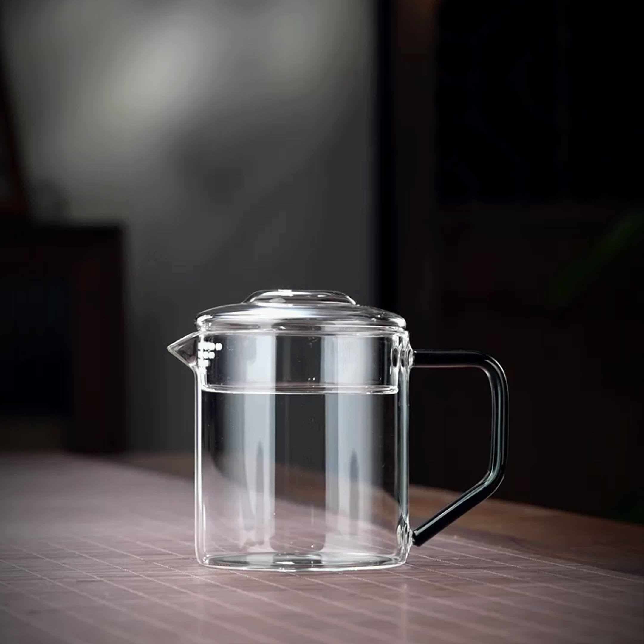 茶壶月牙过泡茶器茶漏一体冲红茶沏绿茶杯小壶