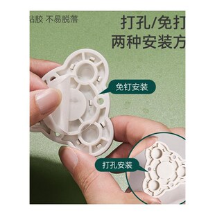 粘贴式 滚珠免打孔承重家用耐磨静音脚轮通用 顺滑万向轮