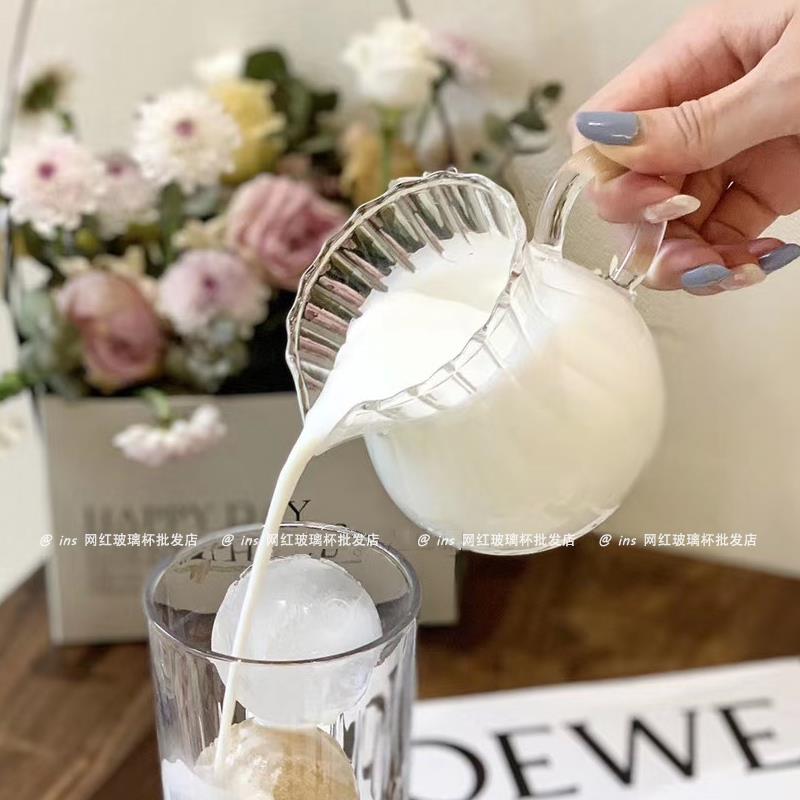 奶壶咖啡奶罐奶盅糖浆果汁杯欧式微波炉加热奶杯子