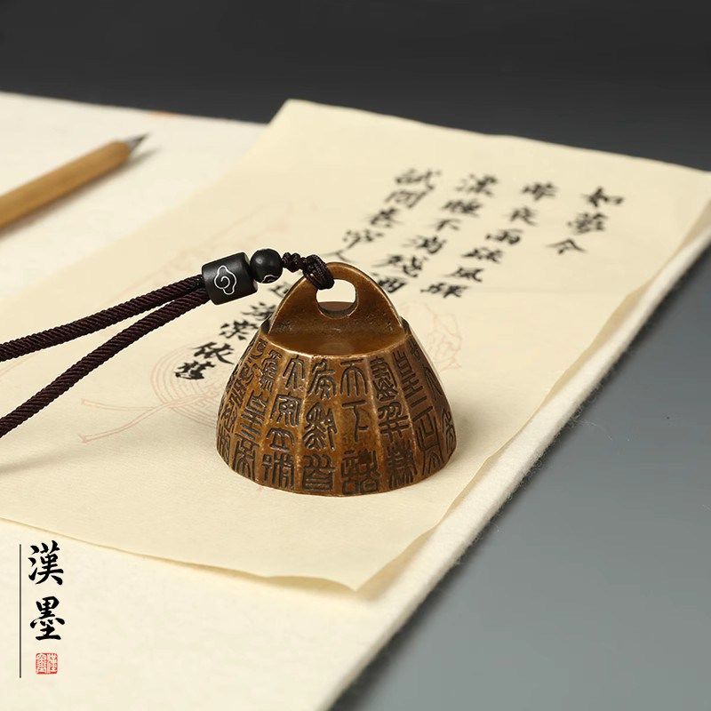 汉墨 秦始皇诏文权镇尺镇纸 黄铜书法文镇压纸文房四宝摆件/礼品,文具电教/文化用品/商务用品,镇纸,淘宝优惠券,粉丝福利购,淘宝优惠卷