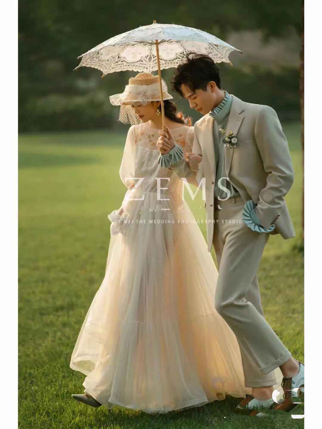 影楼婚纱摄影道具洋伞题写真拍照蕾丝伞新娘伞拍照道具雨伞