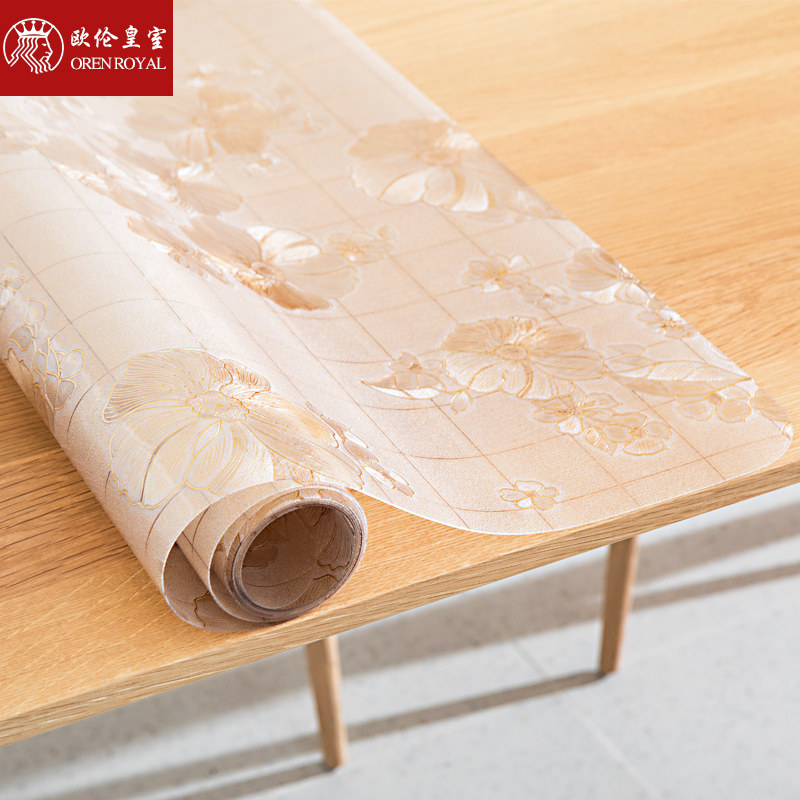 加厚水晶板透明桌垫pvc软塑料玻璃桌布防水防烫台布桌子餐桌垫子