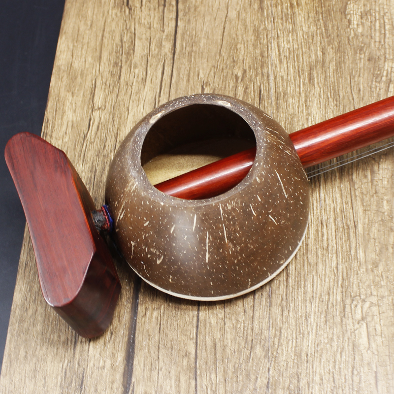 紫檀木板胡乐器秦腔板胡演奏歌剧豫剧T板胡 可货到付