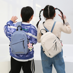 男童背包时尚小包潮儿童包包大容量简约斜挎胸包上课小学生单肩包