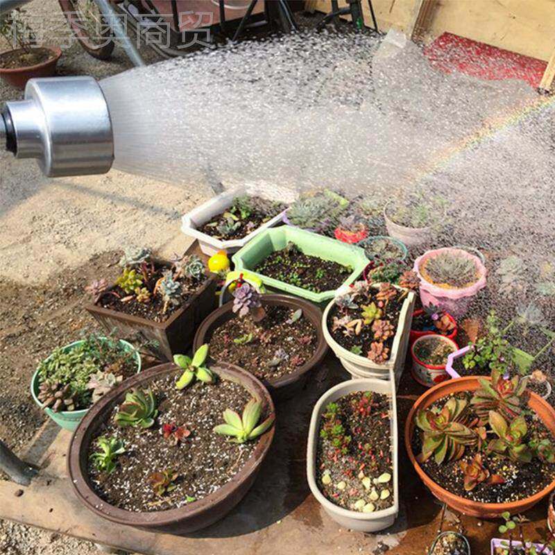 育苗花浇洒浇水喷枪1带000目喷撒头开UCG关长杆花浇菜农用浇地水