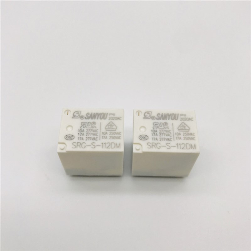 SRG-S-112DM三友继电器一组常开4脚17A277VAC HF152F-012-1HS