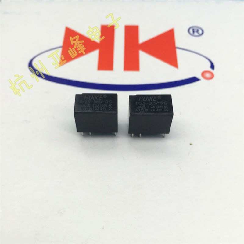 HK23F-DC3/5/9/12/24V-SHG一组转换6脚2A120V宁波汇科继电器HUIKE