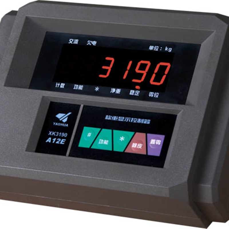 上海耀华A12EK3称重显示器快递台秤小地磅仪表头工业磅秤计重配件