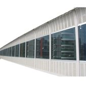 甄选小区居民楼隔音屏 不易磨损速吸音板 镀锌板降噪声屏障