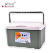 甄选12升海鲜生鲜外卖保温箱便当海鲜冷藏保鲜便携冷链运输户外泡