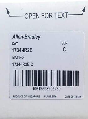AB罗克韦尔  1734-IR2E 1734-FPD 1734-IE4S 1734-TBCJC