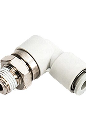 DDD气管气动快插快速接头KXL旋转弯头SMC型万向高速旋转接头螺纹