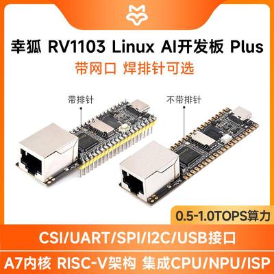 幸狐Luckfox Pico Plus RV1103微型Linux开发板 0.5TOPS AI算力
