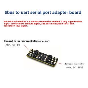 航模遥控器SBUS信号转UART串口TTL信号转换模块 SBUS转串口