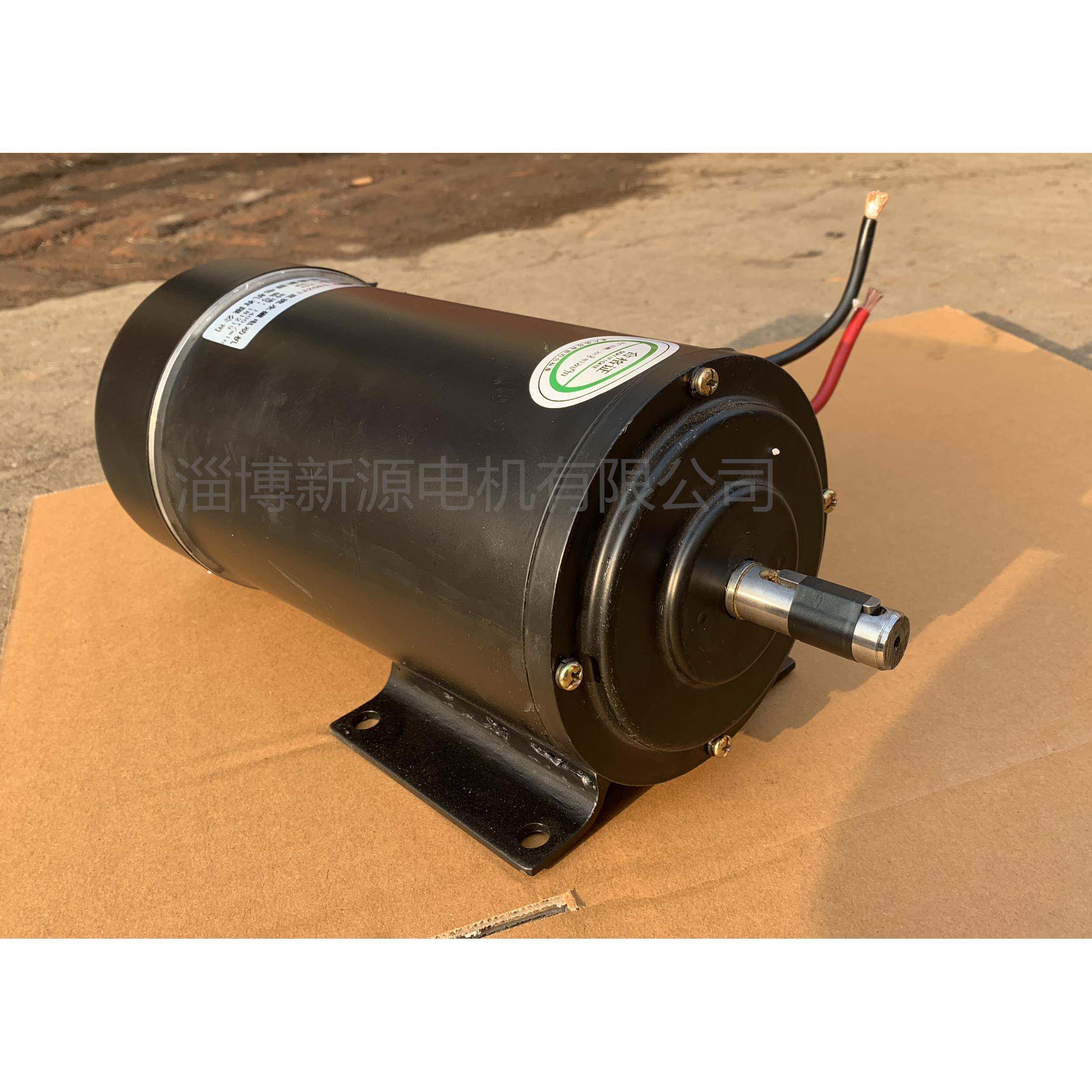 新源电机24V有刷直流电机48v800W1KW1400r/min可根据需要参数定做