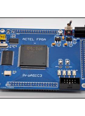 ACTEL ProASIC A3P1000 PQFP208 FPGA 小系统 USB 串口 SRAM
