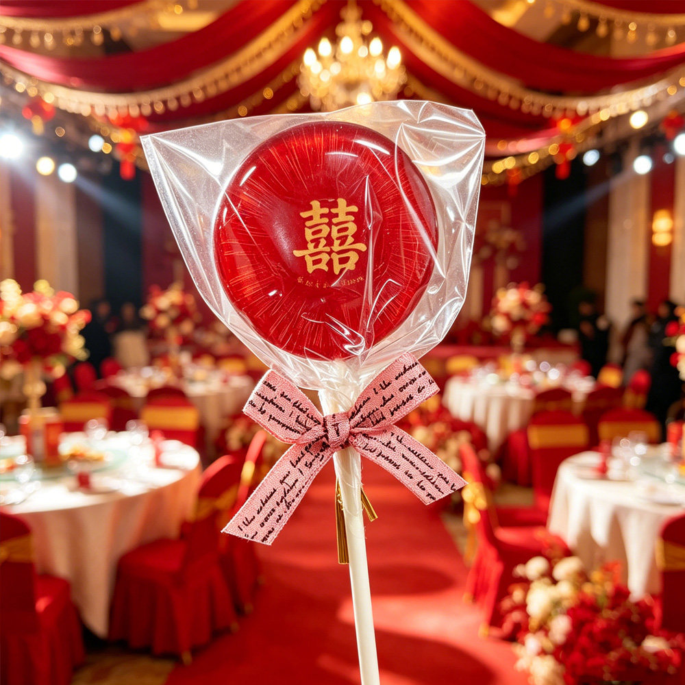 小热昏梨膏相片棒棒糖定制生日婚宴送礼个性照片棒棒糖一根起订