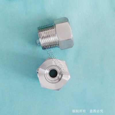 变送器仪表接头1/2NPT内螺纹转1NPT外螺纹  npt1/2内转npt1外