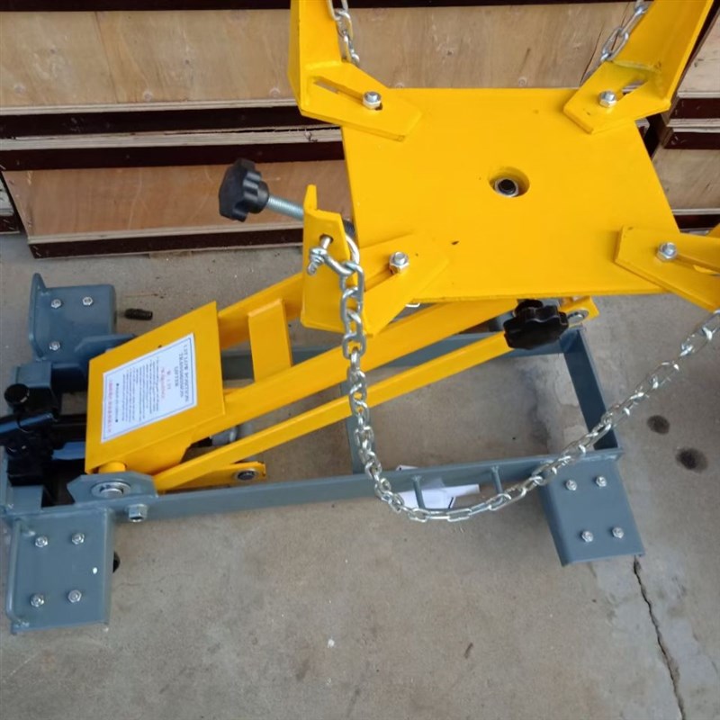 2T加重型低位运送器可调变速x箱托架低位千斤顶 汽车底盘修理工3