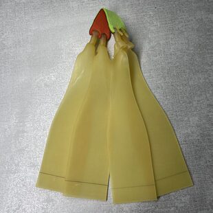 暗影专用四股扁皮1.5 1.2厚5020锥度耐用高弹力宽素色扁博远皮筋