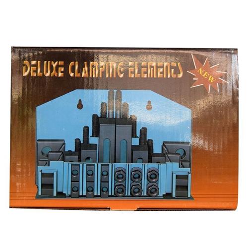 M10 a58件套钻铣床压块加硬钻床夹具组L合铁码中心压块铣床压板套