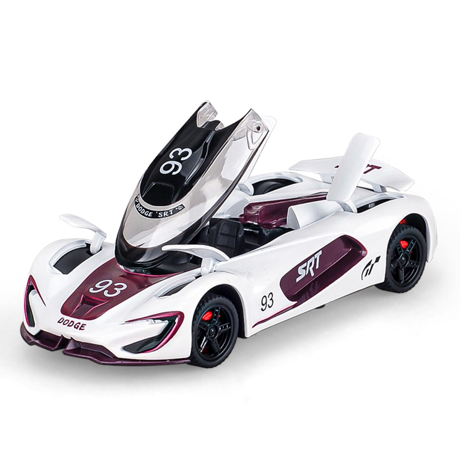 仿真132道奇SRT战斧合金车模型