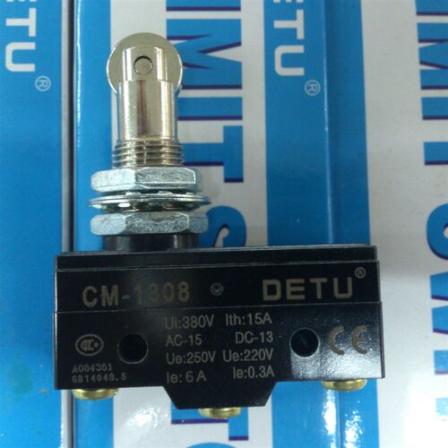 德图DETU 立柱滚轮型 行程微动开关 CM-1308