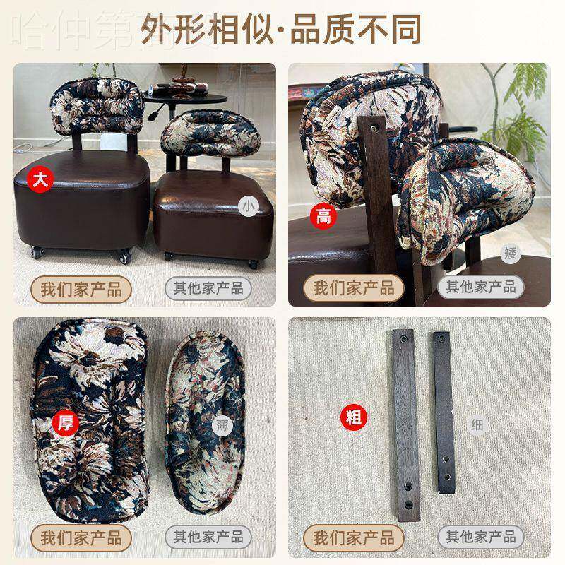 换鞋凳客厅溜溜凳实发凳木沙椅子滑轮子矮厂凳休闲靠背工见详情一