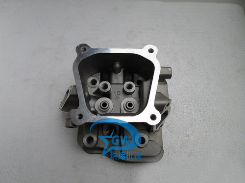 汽油发电机配件 168F/170F汽缸头 汽油机配件2KW-2.8KW GX160缸头