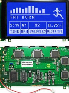 NHD-240128WG-ATMI-VZ# Newhaven 显示器模块-LCD,图形 LED屏