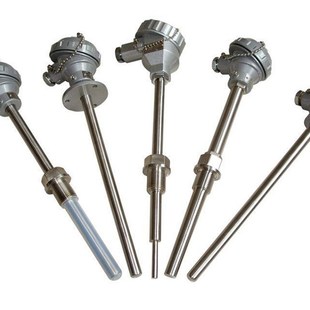 pt100温度变送器热电偶pt1000传感器探头变送器铠装铂热电阻