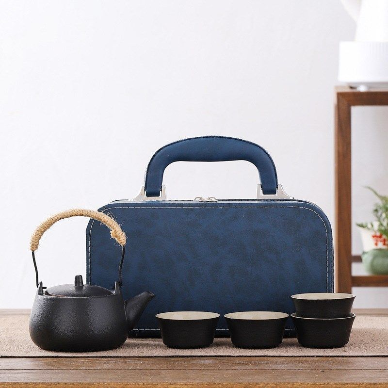 旅行茶具快客杯一壶四杯便携式包小套户外功夫套装泡茶礼品可logo,餐饮具,旅行茶具,淘宝优惠券,粉丝福利购,淘宝优惠卷