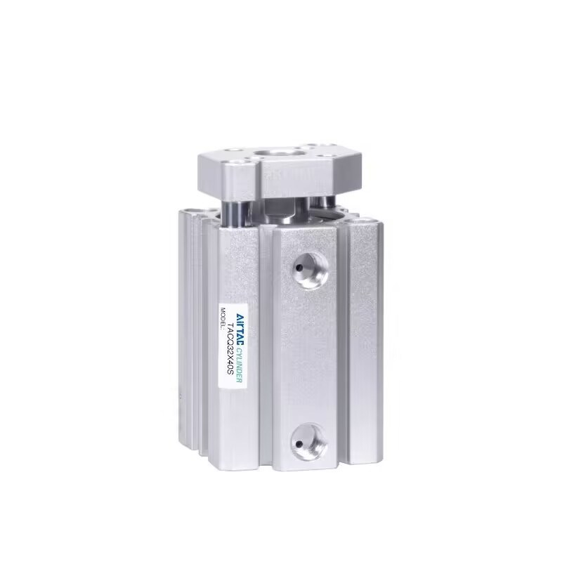 亚德客带导杆超薄气缸TACQ12/16/20/25/32/40*5X10X20X30X40X50S