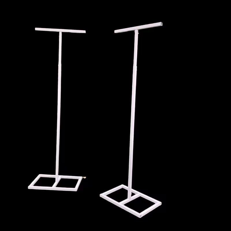 新款婚庆背景布幔支架婚礼场景布置可伸缩升降架拱门结婚专用